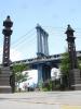 Manhattan Bridge from Park Entrance