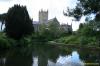 Wells Cathedral And Pond